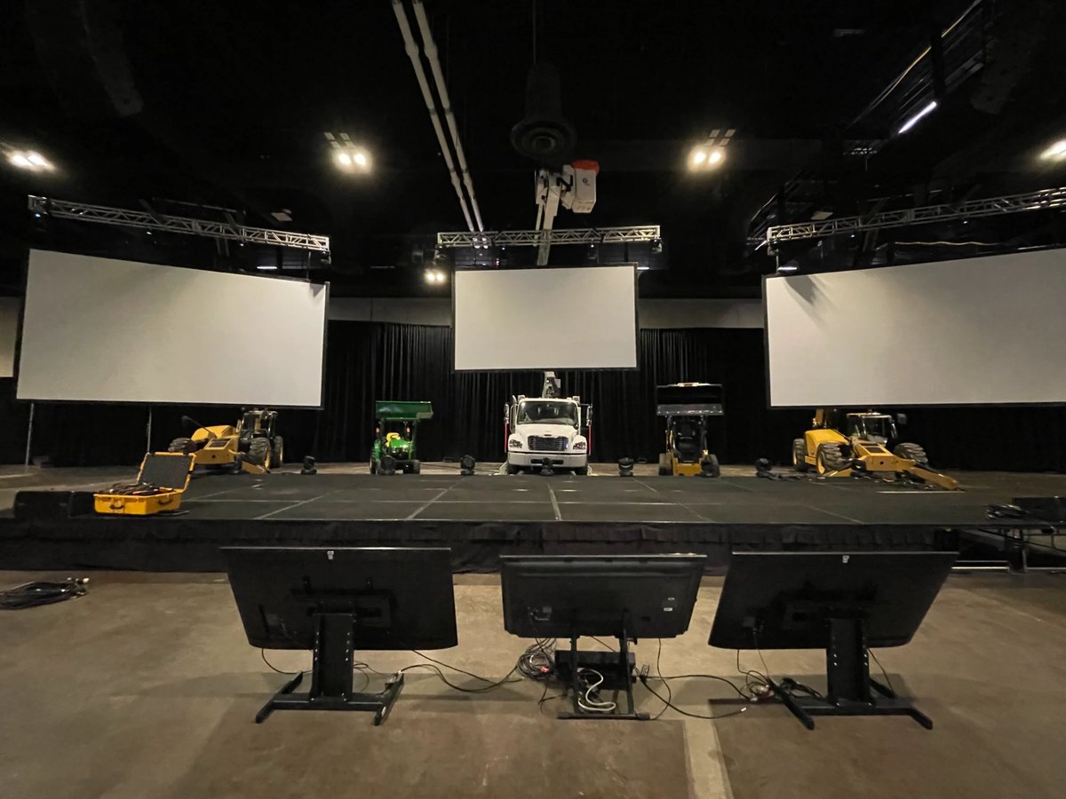 Live Events teleprompter setup