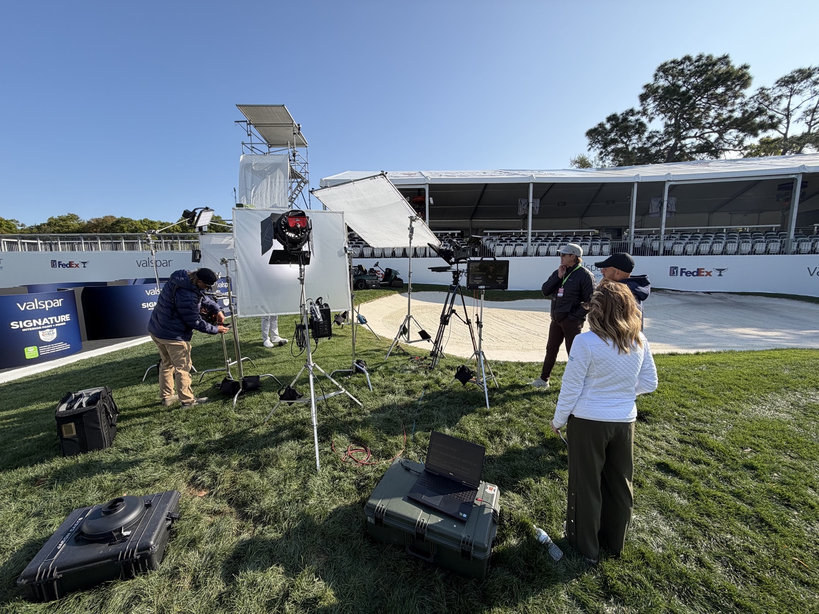 Valspar Championship PGA Tour broadcast shoot